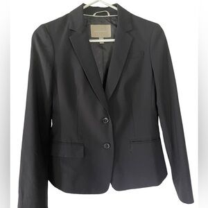 Banana Republic sophisticated tailored vintage  black Wool Blazer in size…